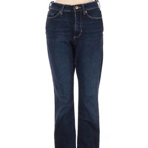 Republic Jeans Blue Classic Straight Leg Mid Rise Waist Sz 25 #146